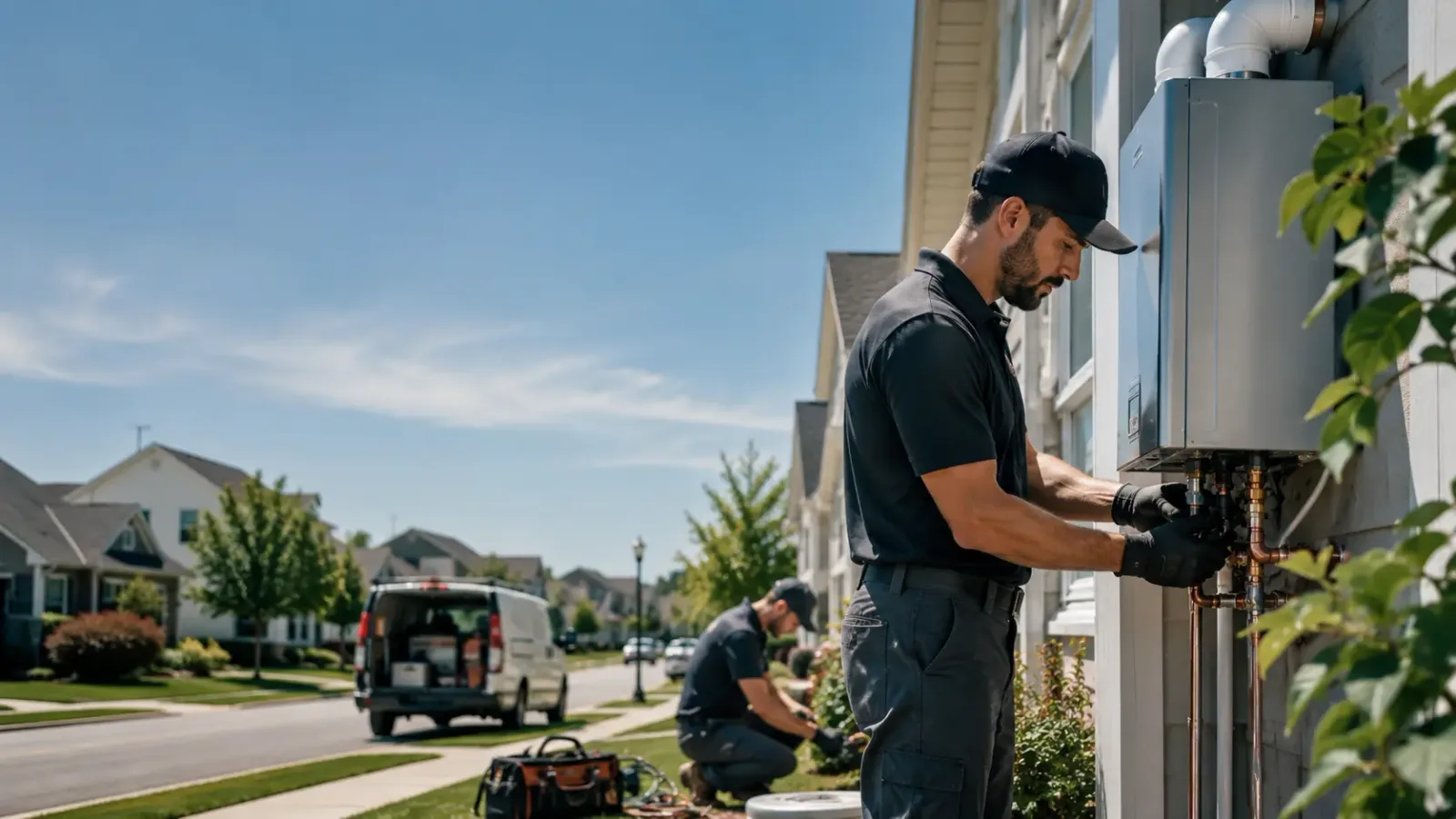 Tankless Water Heater Installation in Hampton, FL